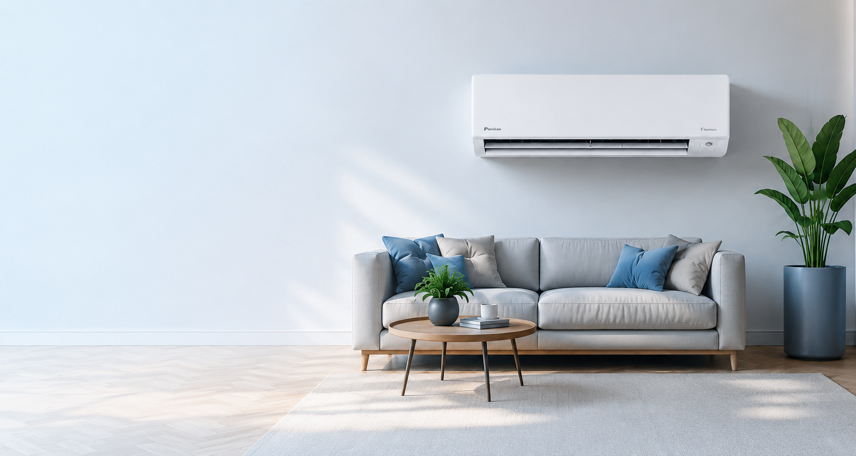 Living Room with AC